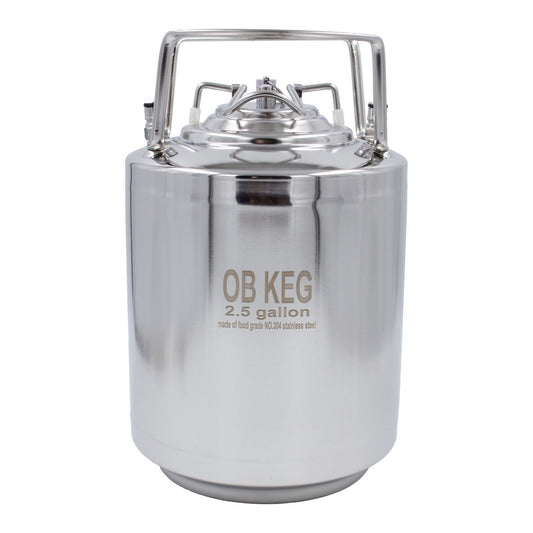 New Cornelius Ball Lock Keg With Dual Handle - 2.5 Gallon (9L)