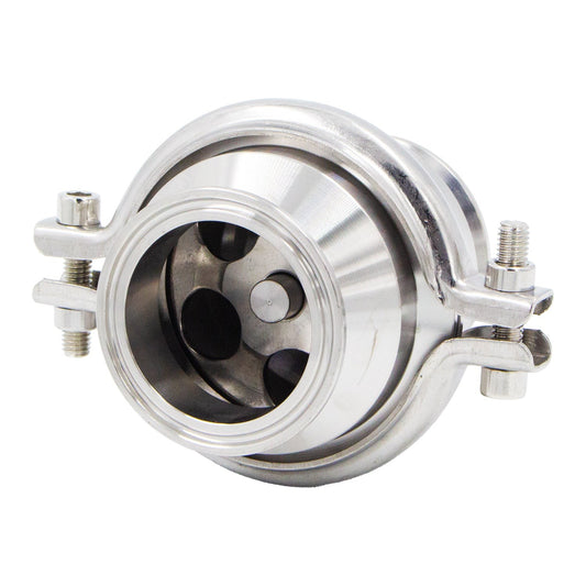 Stainless Steel Tri-Clover Sanitary Check Valve - 2" TC