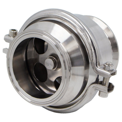 Stainless Steel Tri-Clover Sanitary Check Valve - 3" TC