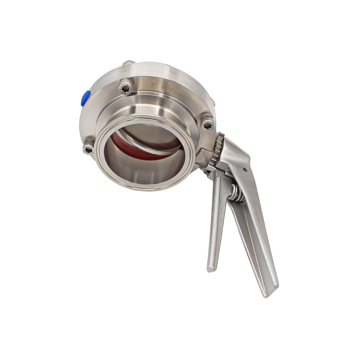 3" Tri Clamp Squeeze Trigger Butterfly Valve (All Stainless) - Tri Clover Sanitary Stainless Steel Fitting -  Canuck Homebrew Supply, Canada