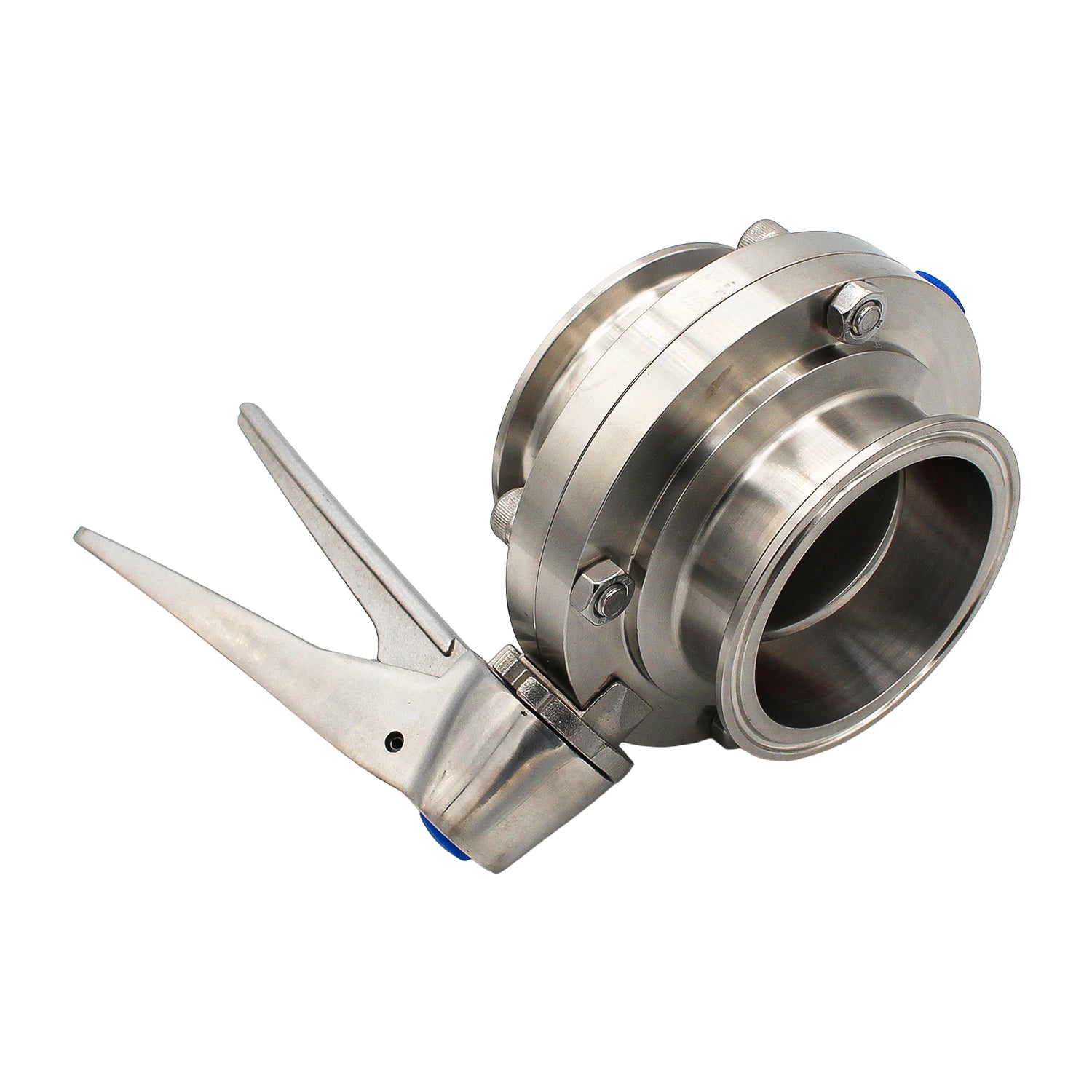 3" Tri Clamp Squeeze Trigger Butterfly Valve (All Stainless) - Tri Clover Sanitary Stainless Steel Fitting -  Canuck Homebrew Supply, Canada