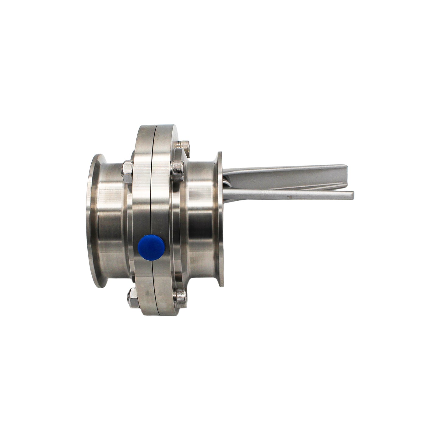 3" Tri Clamp Squeeze Trigger Butterfly Valve (All Stainless) - Tri Clover Sanitary Stainless Steel Fitting -  Canuck Homebrew Supply, Canada
