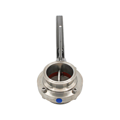 3" Tri Clamp Squeeze Trigger Butterfly Valve (All Stainless) - Tri Clover Sanitary Stainless Steel Fitting -  Canuck Homebrew Supply, Canada