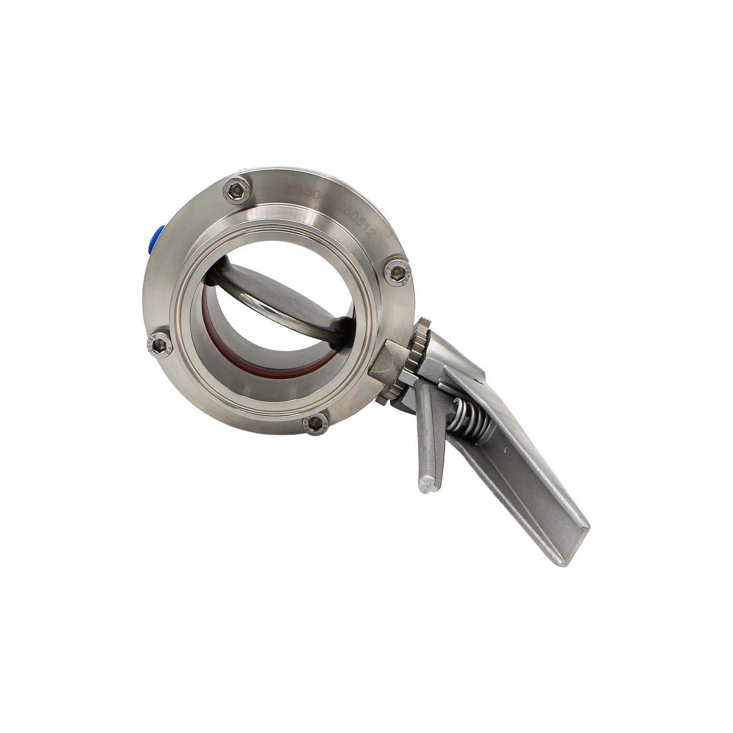 3" Tri Clamp Squeeze Trigger Butterfly Valve (All Stainless) - Tri Clover Sanitary Stainless Steel Fitting -  Canuck Homebrew Supply, Canada