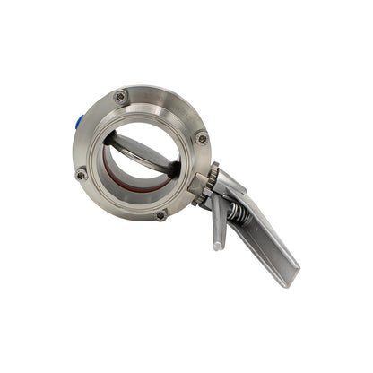 3" Tri Clamp Squeeze Trigger Butterfly Valve (All Stainless) - Tri Clover Sanitary Stainless Steel Fitting -  Canuck Homebrew Supply, Canada
