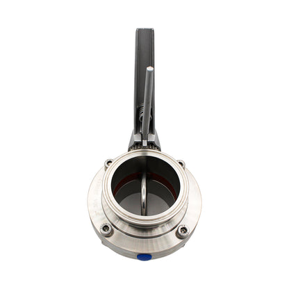 3" Tri Clamp Squeeze Trigger Butterfly Valve (All Stainless) - Tri Clover Sanitary Stainless Steel Fitting -  Canuck Homebrew Supply, Canada
