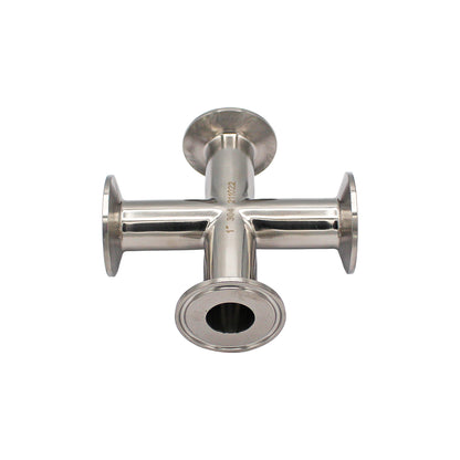 1" Tri Clamp Cross - Tri Clover Sanitary Stainless Steel Fitting -  Canuck Homebrew Supply, Canada
