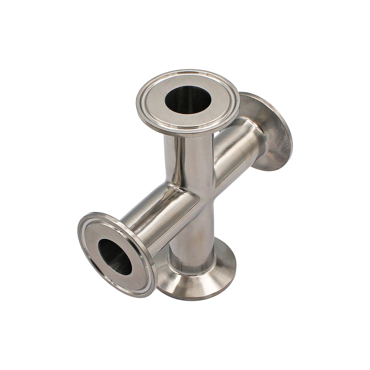 1" Tri Clamp Cross - Tri Clover Sanitary Stainless Steel Fitting -  Canuck Homebrew Supply, Canada
