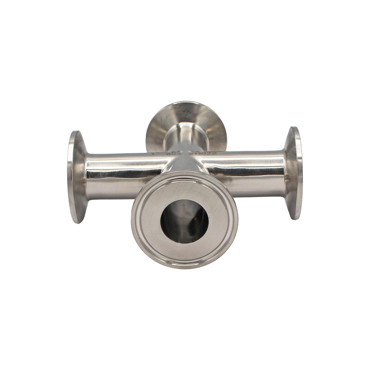 1" Tri Clamp Cross - Tri Clover Sanitary Stainless Steel Fitting -  Canuck Homebrew Supply, Canada