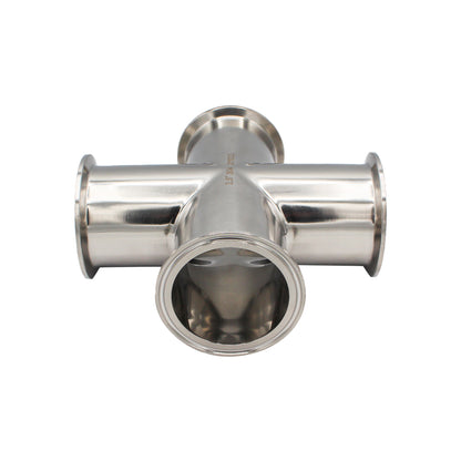 2.5" Tri Clamp Cross - Tri Clover Sanitary Stainless Steel Fitting -  Canuck Homebrew Supply, Canada