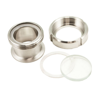 2" Tri Clamp Process View Sight Glass - Tri Clover Sanitary Stainless Steel Fitting