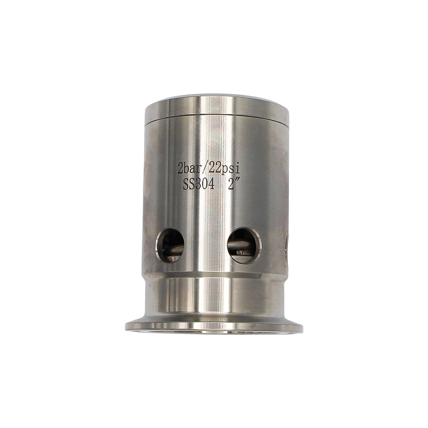 Stainless Steel Tri-Clover Pressure Relief Valve - 2" TC -  Canuck Homebrew Supply, Canada