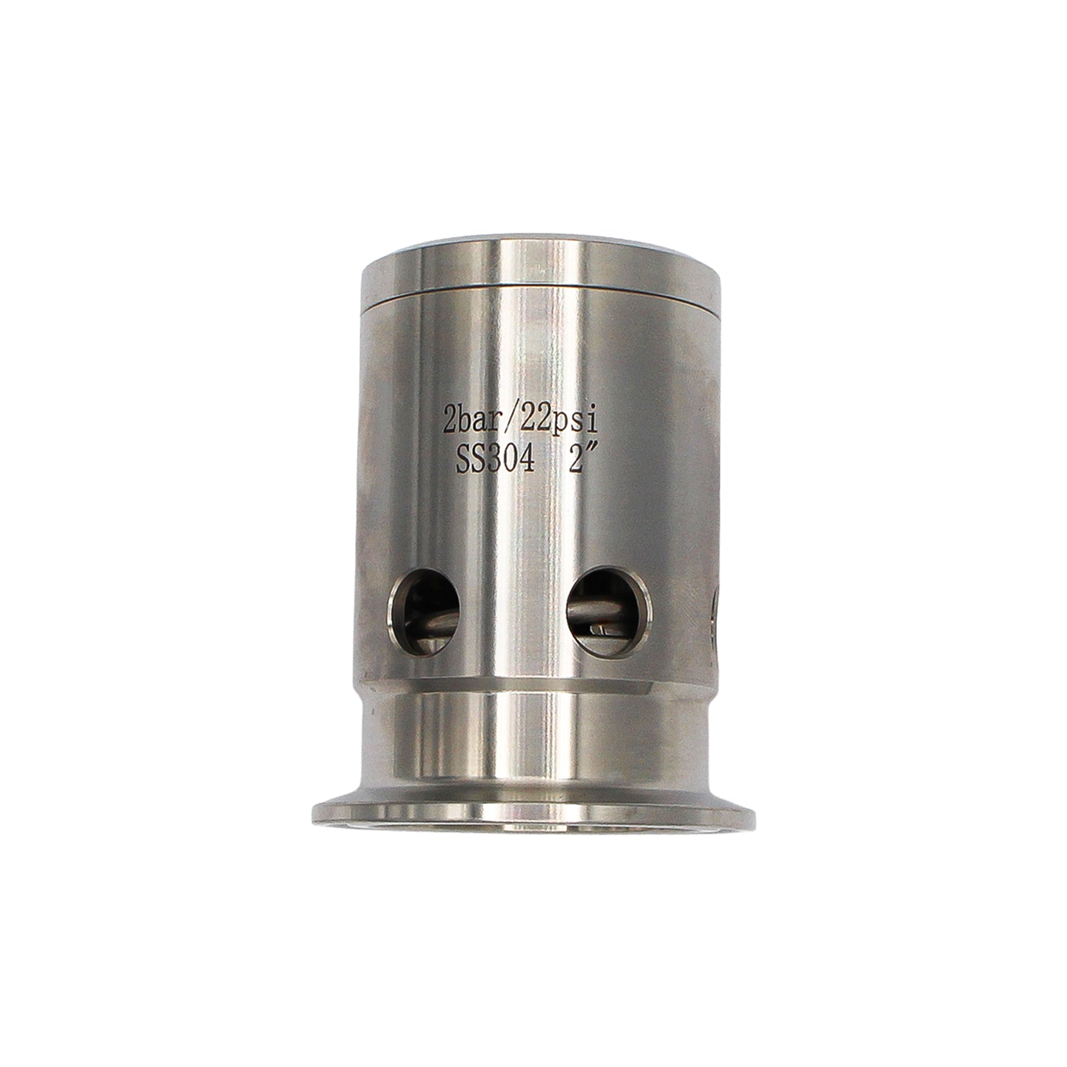 Stainless Steel Tri-Clover Pressure Relief Valve - 2" TC -  Canuck Homebrew Supply, Canada