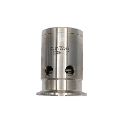 Stainless Steel Tri-Clover Pressure Relief Valve - 2" TC -  Canuck Homebrew Supply, Canada