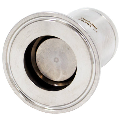 Stainless Steel Tri-Clover Pressure Relief Valve - 2" TC