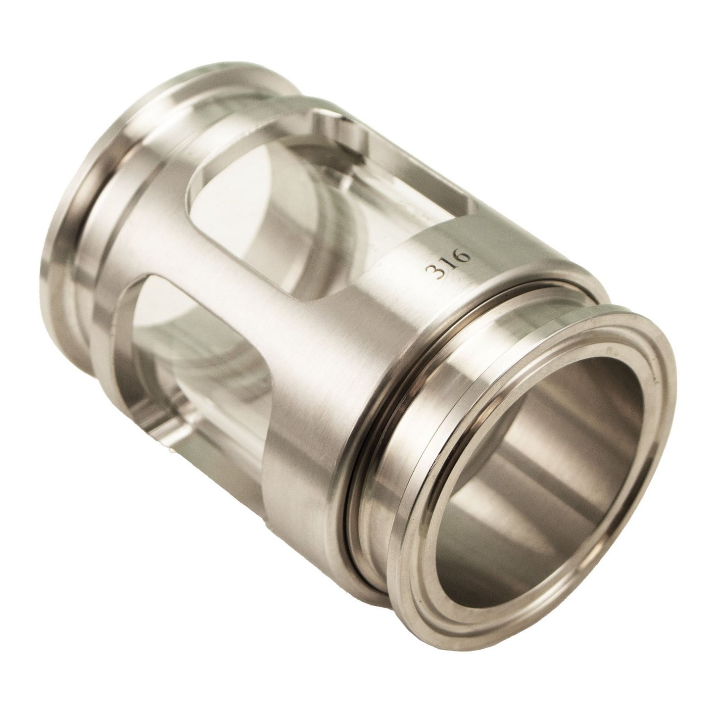 2.5" Tri Clamp Micro Sight Glass - Tri Clover Sanitary Stainless Steel Fitting