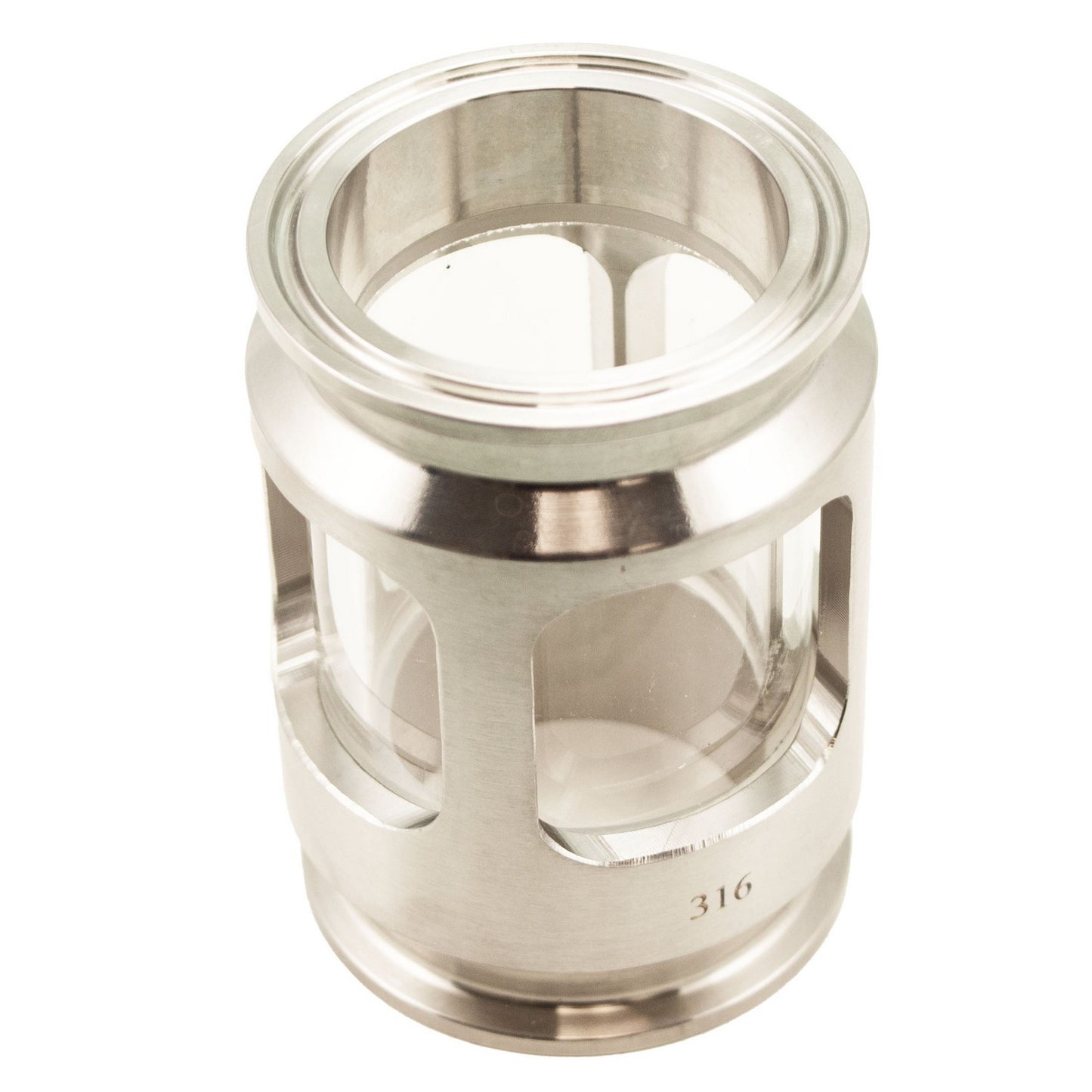 2.5" Tri Clamp Micro Sight Glass - Tri Clover Sanitary Stainless Steel Fitting