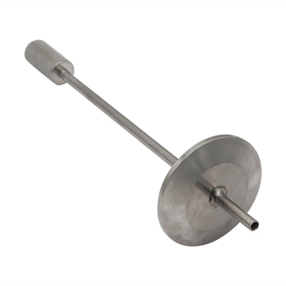 Stainless Steel Tri-Clover Carbonation Oxygen Stone Thermowell - 1.5" TC (2.0 Micron)