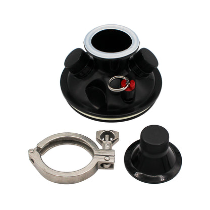 FermZilla Conical Fermenter Tri-Clover Pressure Lid Kit - 2" TC -  Canuck Homebrew Supply, Canada