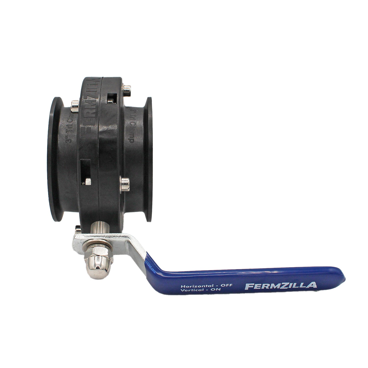 Kegland FermZilla Conical Fermenter Tri-Clover Butterfly Valve - 3" TC - Gen 3 -  Canuck Homebrew Supply, Canada