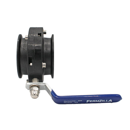 Kegland FermZilla Conical Fermenter Tri-Clover Butterfly Valve - 3" TC - Gen 3 -  Canuck Homebrew Supply, Canada