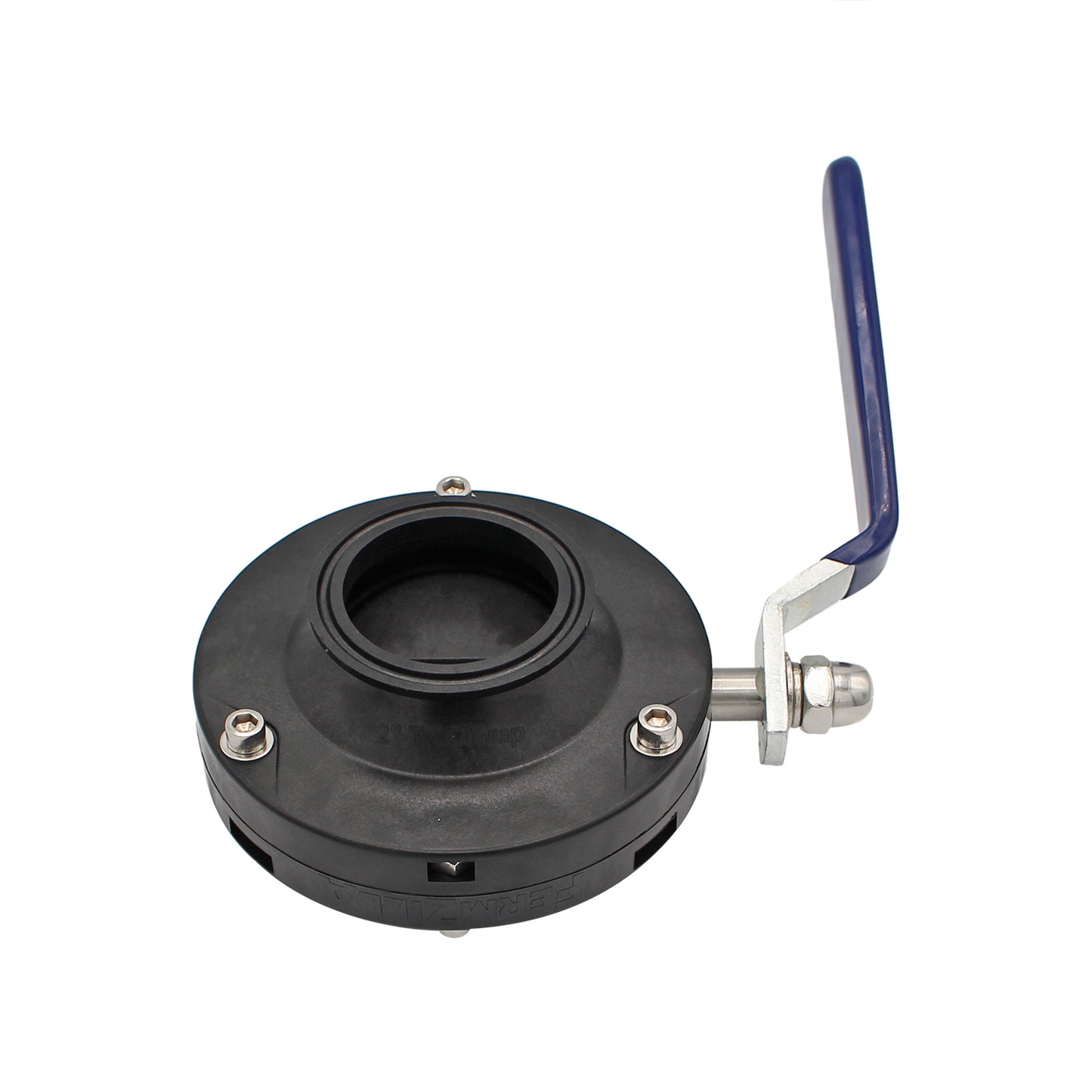 FermZilla 2" Tri Clamp Butterfly Valve - Tri Clover Sanitary Fitting for Conical Fermenter