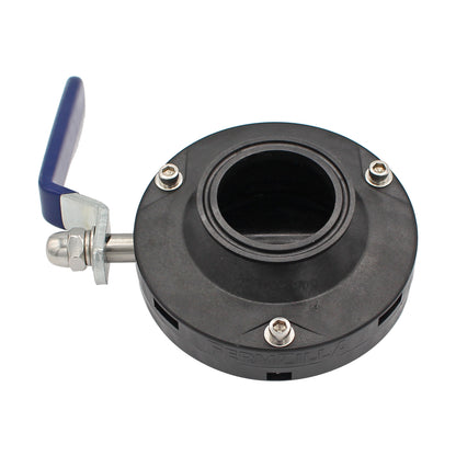 FermZilla 2" Tri Clamp Butterfly Valve - Tri Clover Sanitary Fitting for Conical Fermenter