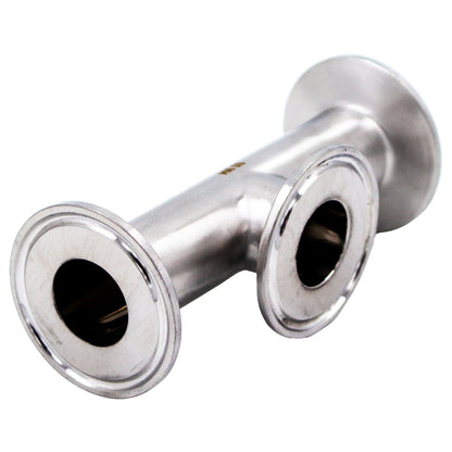 Stainless Steel Tri-Clover Instrument Tee - 1" TC