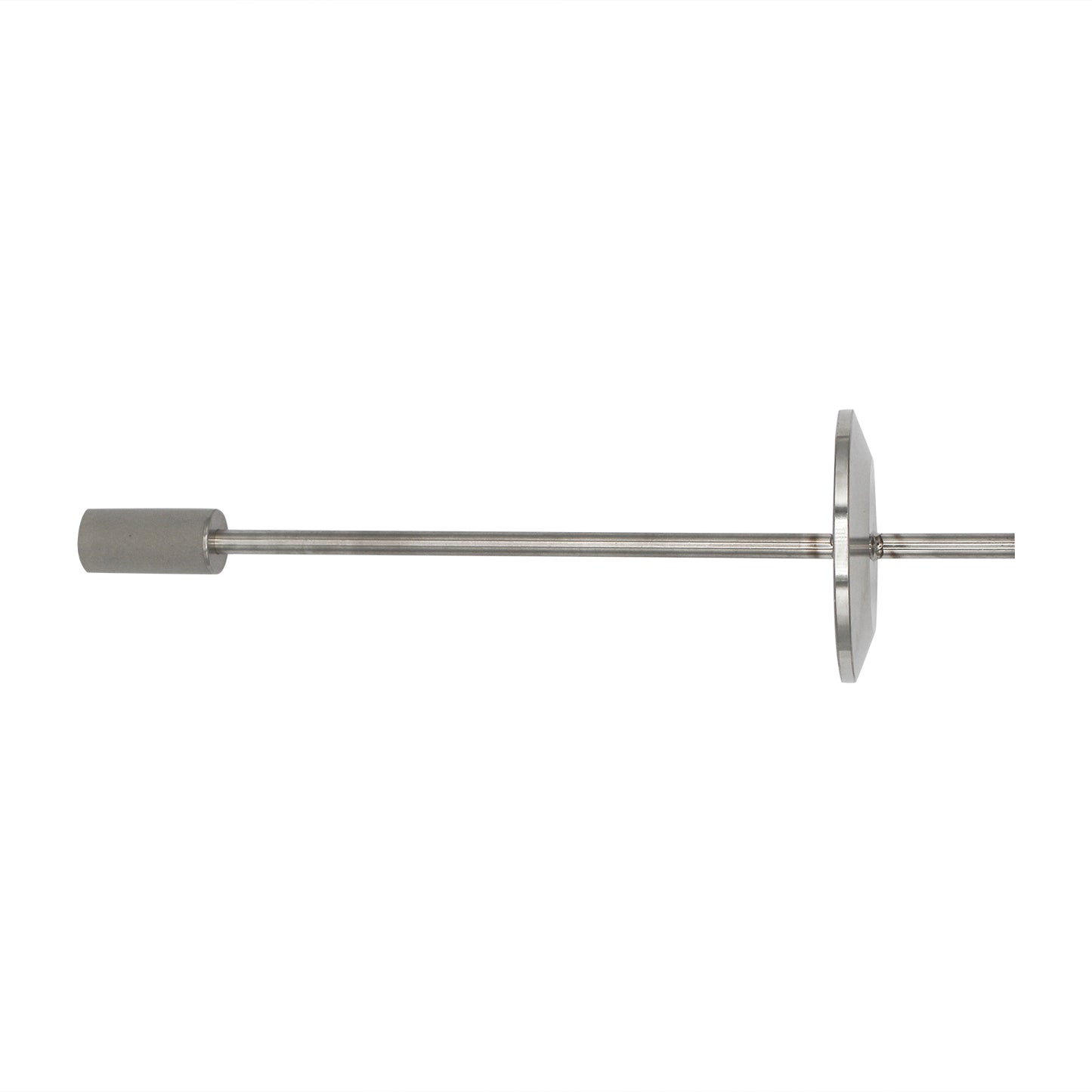 Stainless Steel Tri-Clover Carbonation Oxygen Stone Thermowell - 1.5" TC (0.5 Micron)