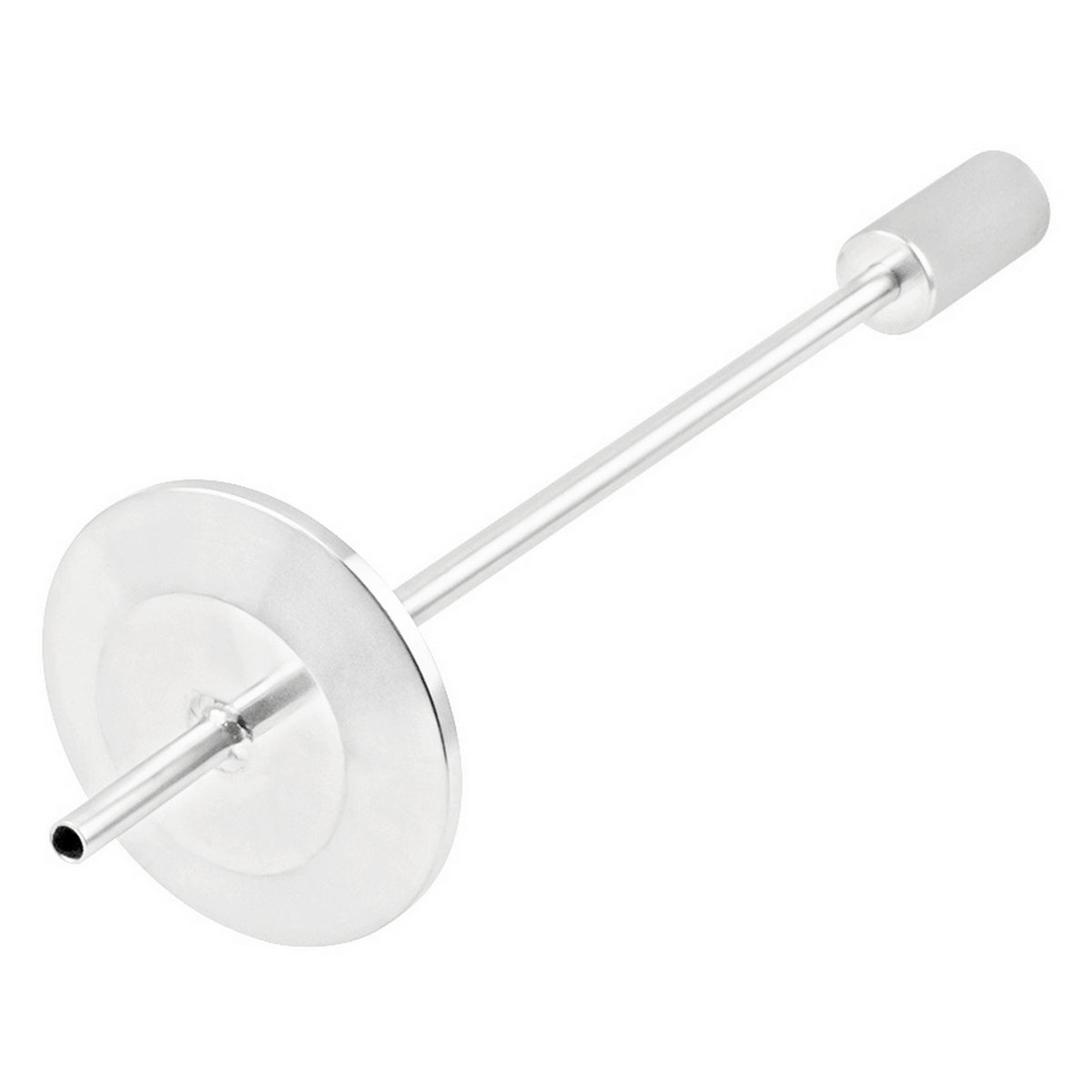 Stainless Steel Tri-Clover Carbonation Oxygen Stone Thermowell - 1.5" TC (0.5 Micron)