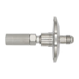 Stainless Steel Tri-Clover Inline Carbonation Oxygen Stone - 1.5" TC X 1/4" MFL (2.0 Micron)