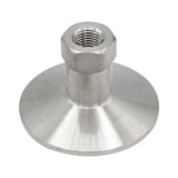 Stainless Steel Tri-Clover Fitting - 2" TC X 1/4" Female NPT