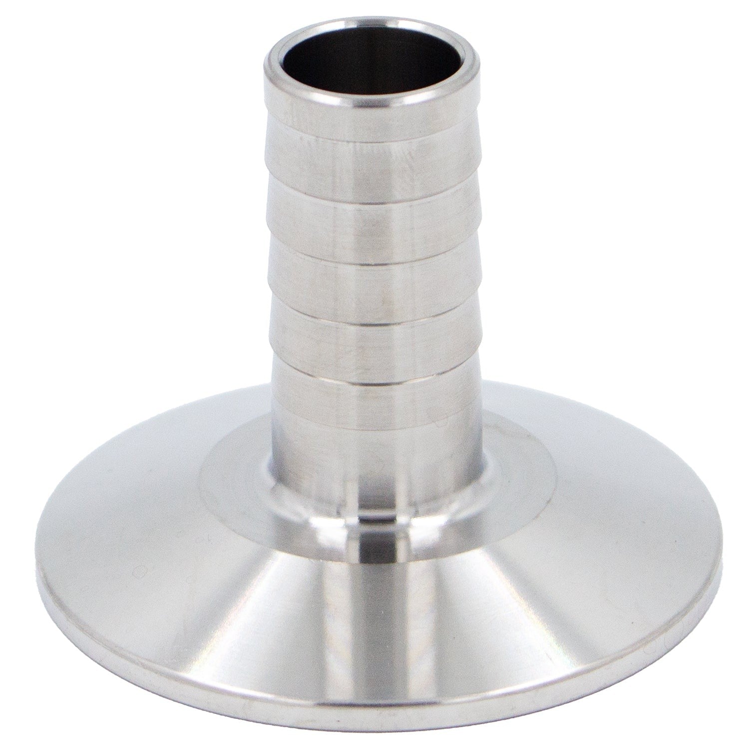Stainless Steel Tri-Clover Fitting - 2" TC X 3/4" OD Barb