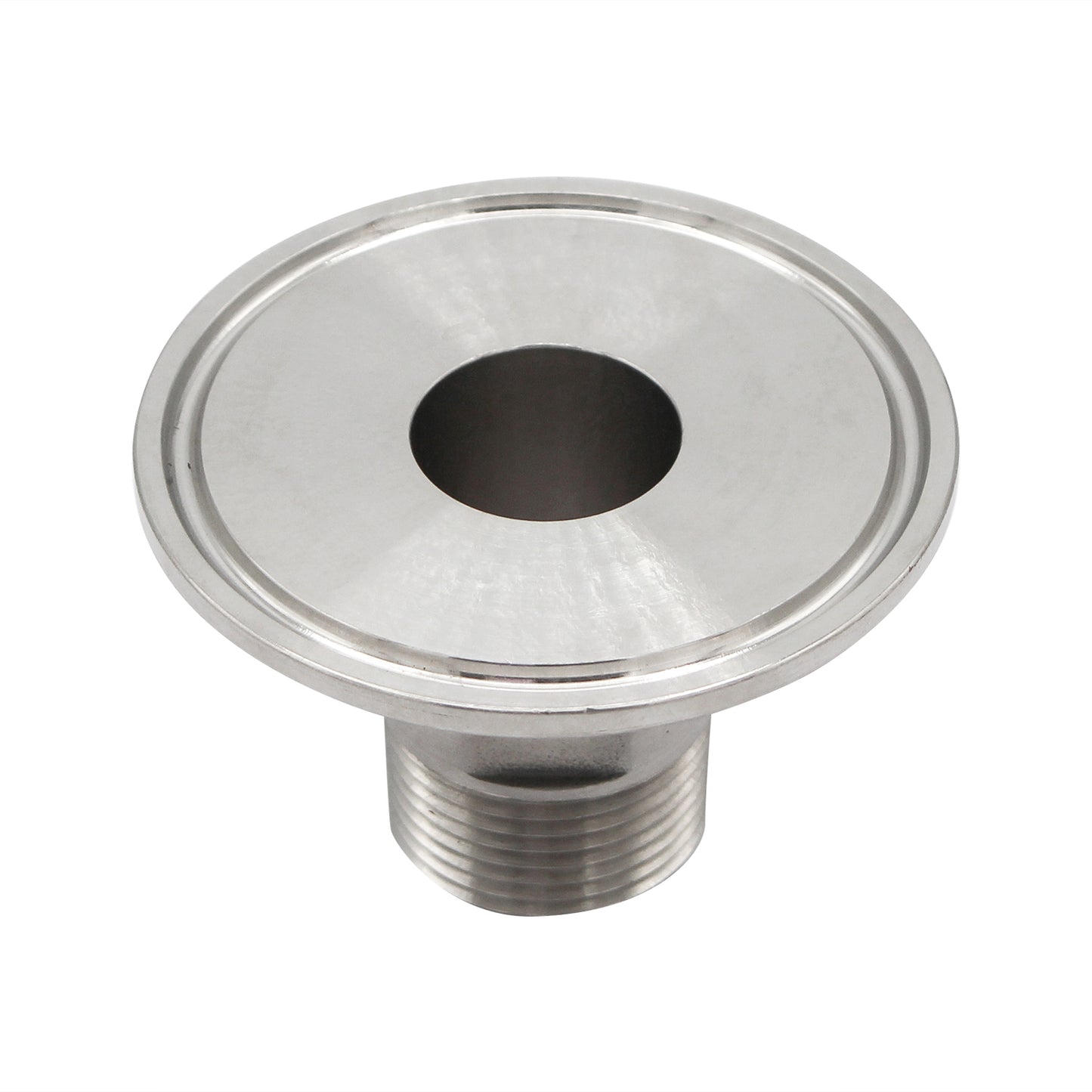 2" Tri Clamp X 3/4" Male NPT Adapter - Tri Clover Sanitary Stainless Steel Fitting