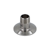Stainless Steel Tri-Clover Fitting - 2" TC X 3/4" Male NPT