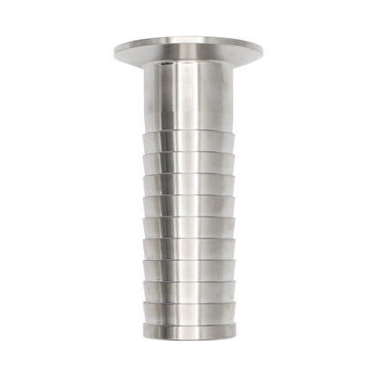 Stainless Steel Tri-Clover Fitting - 2" TC X 1 1/2" OD Barb