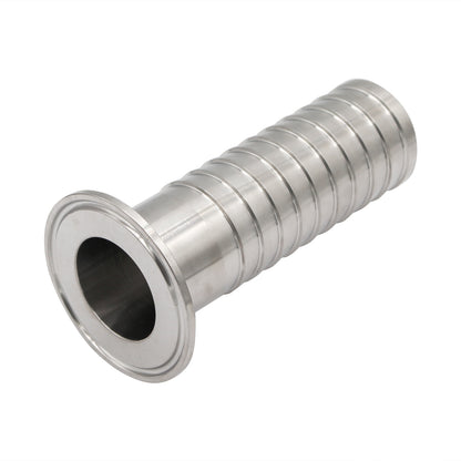 Stainless Steel Tri-Clover Fitting - 2" TC X 1 1/2" OD Barb