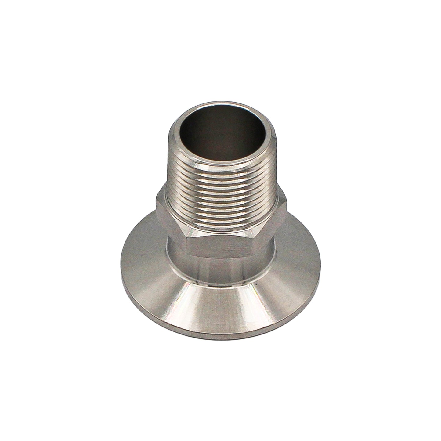 2" Tri Clamp X 1" Male NPT Adapter - Tri Clover Sanitary Stainless Steel Fitting -  Canuck Homebrew Supply, Canada
