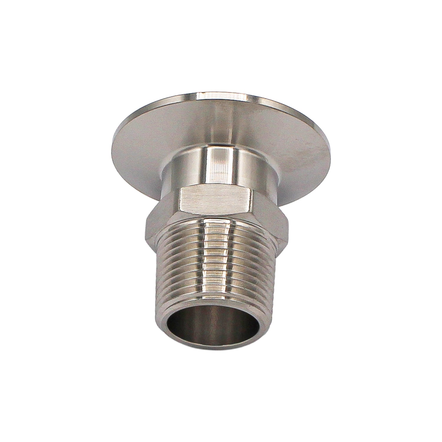 2" Tri Clamp X 1" Male NPT Adapter - Tri Clover Sanitary Stainless Steel Fitting -  Canuck Homebrew Supply, Canada