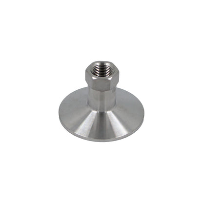 Stainless Steel Tri-Clover Fitting - 2" TC X 3/8" Female NPT | Heavy Duty