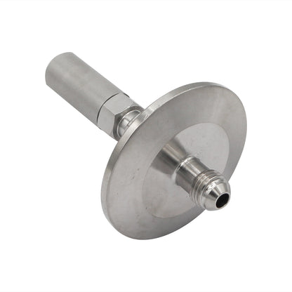 Stainless Steel Tri-Clover Inline Carbonation Oxygen Stone - 1.5" TC X 1/4" MFL (0.5 Micron)