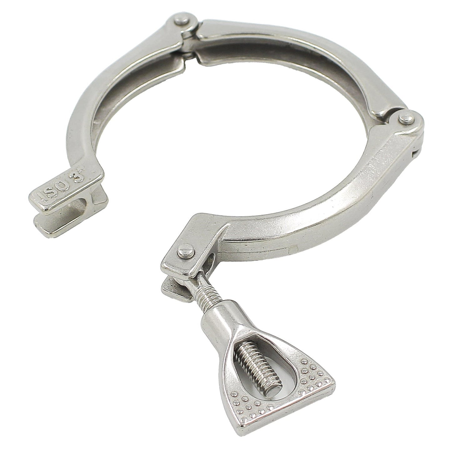 Stainless Steel Tri-Clover Three Segment Clamp - 3" TC