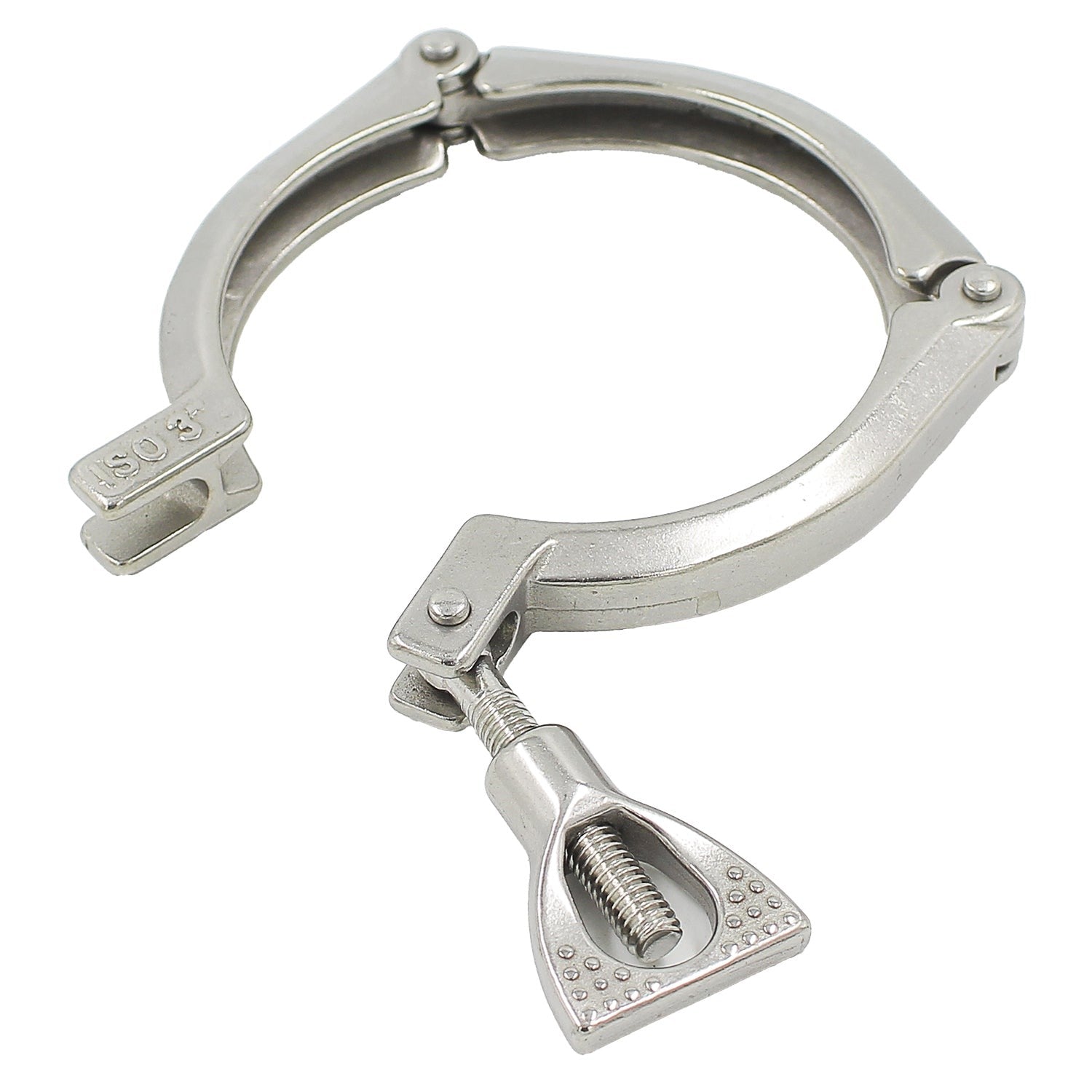 Stainless Steel Tri-Clover Three Segment Clamp - 3" TC