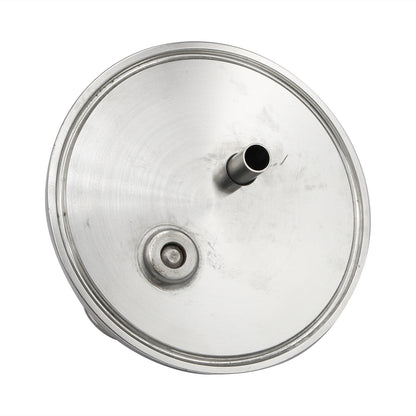 3" Tri Clamp Ball Lock End Cap With PRV - Tri Clover Sanitary Stainless Steel Fitting