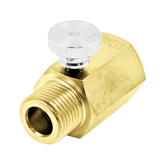 Kegland Brass Soda Stream Cylinder Adapter With Pin Adjuster