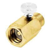 Kegland Brass Soda Stream Cylinder Adapter With Pin Adjuster
