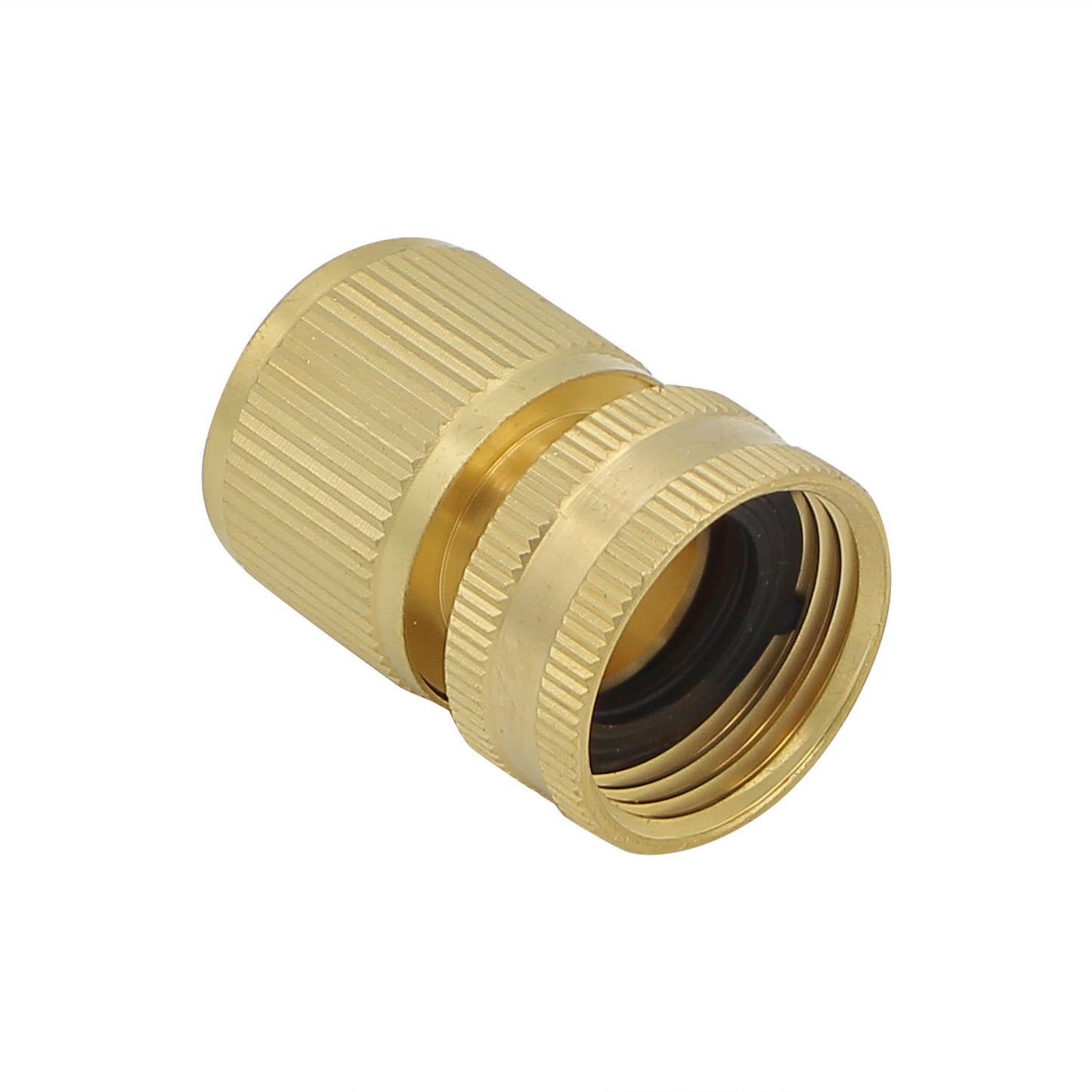AlcoEngine Style Brass Fitting - 3/4" Female Garden Hose X 1/2" Female QD