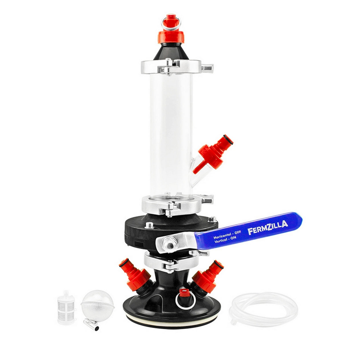 FermZilla Conical Fermenter - 2" Tri-Clover Hop Bong Pressure Kit
