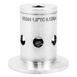 Ss Brewtech Stainless Steel Tri-Clover Pressure Relief Valve - 1.5" TC