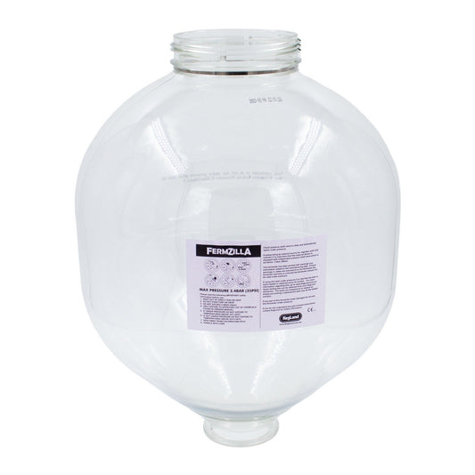 FermZilla Tri-Clover Conical Fermenter PET Tank - 7.1 Gallon (27L) | Gen 3